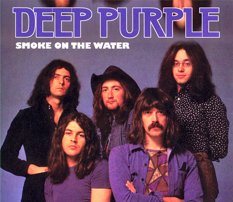 lyrics deep purple smoke on the water