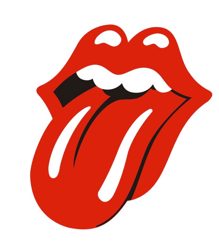 The Rolling Stones Tongue Pint-Glas Standard
