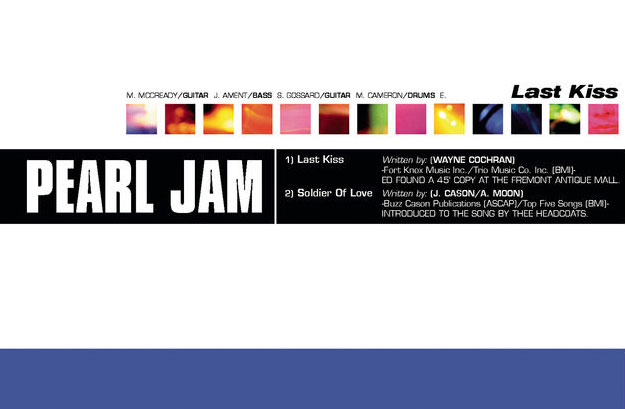 Pearl Jam Hits With Cover Of 60s Song June 26 1999