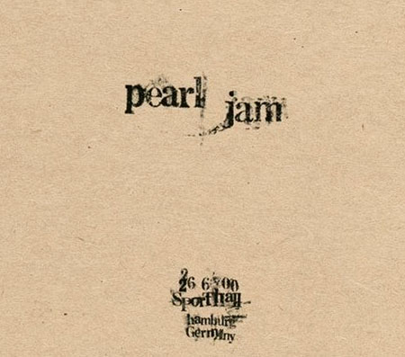 cover art pearl jam bootlegs