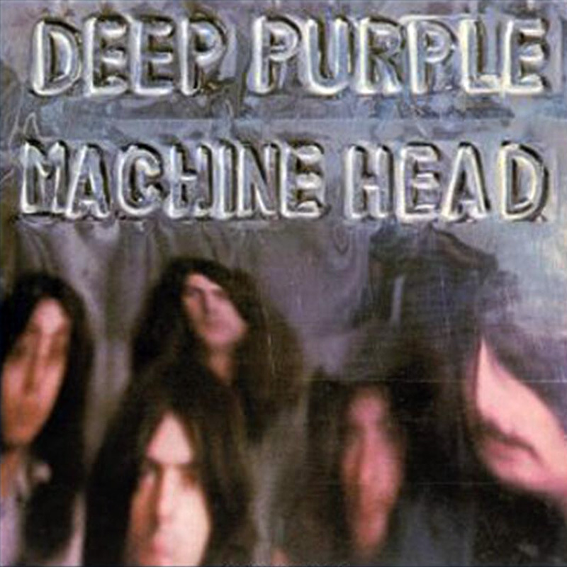 Deep Purple T-Shirt Ufficiale Machine Head - Smoke On The Water, 100% Cotone, Uomo/Donna